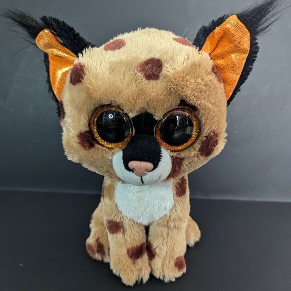 TY Beanie Boos Buckwheat the lynx with tags 9" - Picture 4 of 8